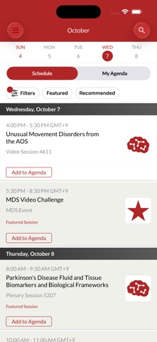 MDS Events Screenshot 2 of 4