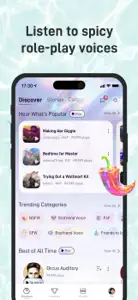 MagicWave: Spicy Audio Stories screenshot #2 for iPhone