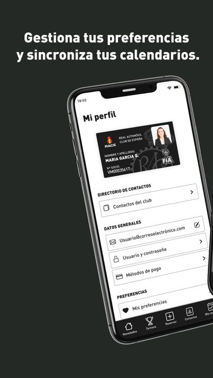 Reservas RACE screenshot-5