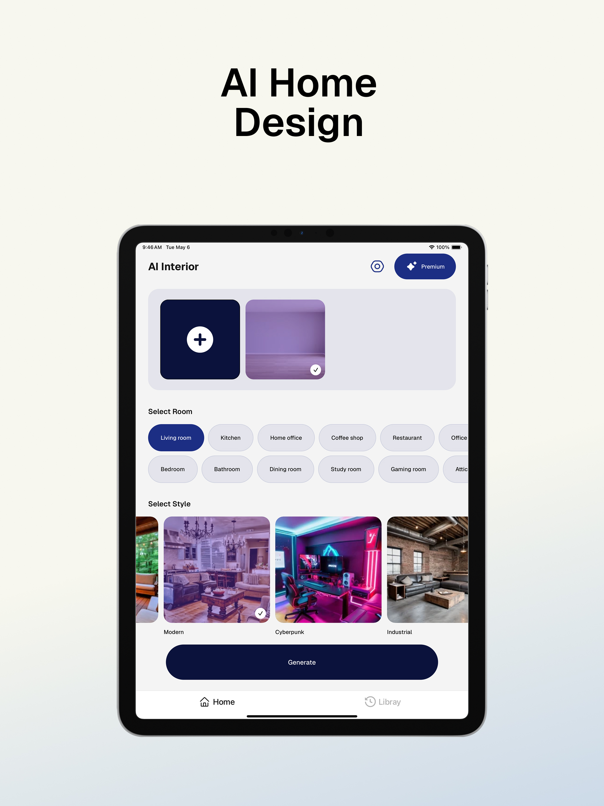 AI Room Design