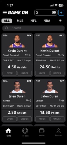 GameOn Fantasy Screenshot 1 of 7
