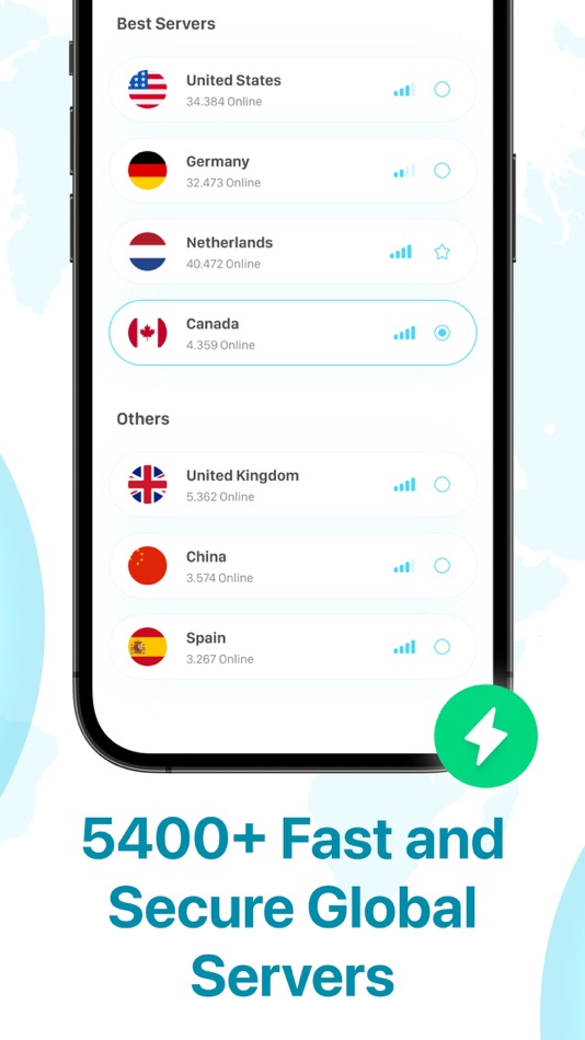 #2. Fast VPN turbo IP Changer (iOS) 由: VPN - location and ip changer. Hide your fake IP address. Change best proxy