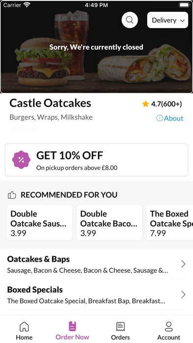 Castle Oatcakes Screenshot