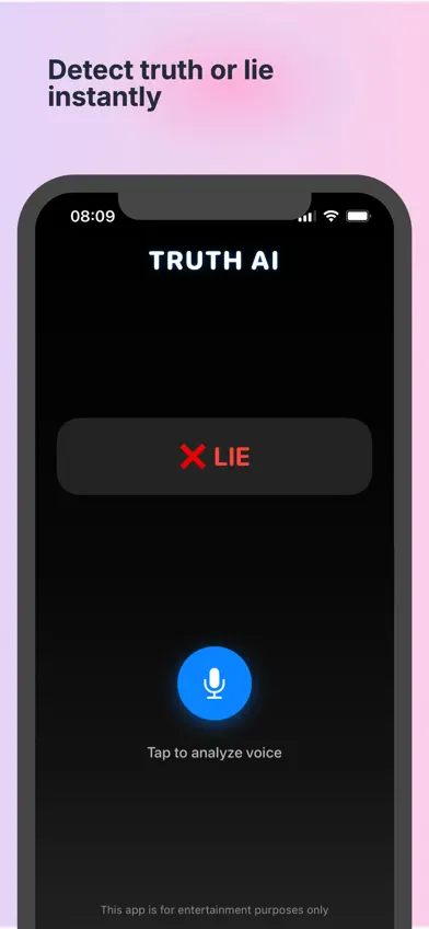 Truth AI: Voice Analyzer screenshot 3