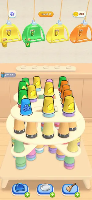 Cup Color Stack: Sorting Jam screenshot 2