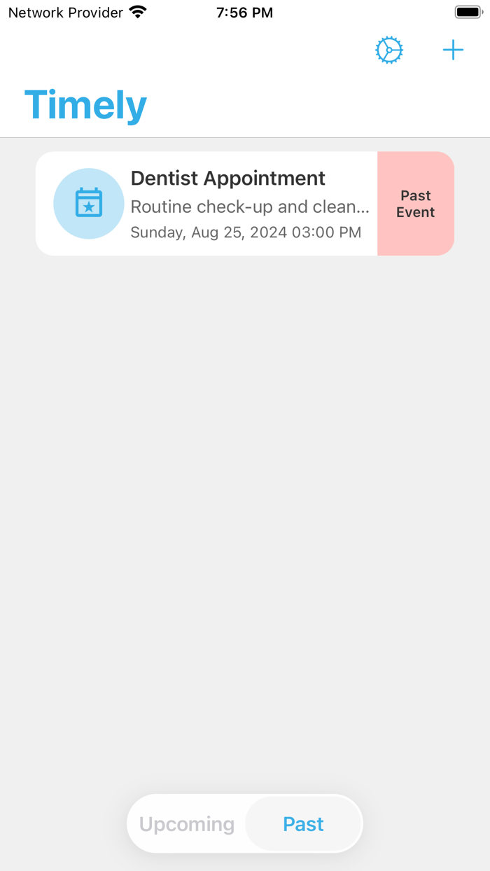 Timely - Event Reminder