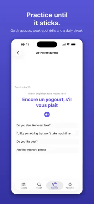 Learn French - Listen to Learn screenshot 3