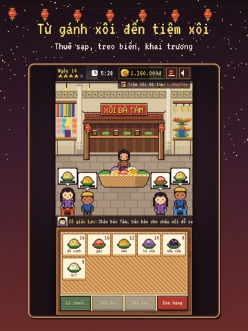 Tiệm Xôi Bà Tám iPad screenshot 5