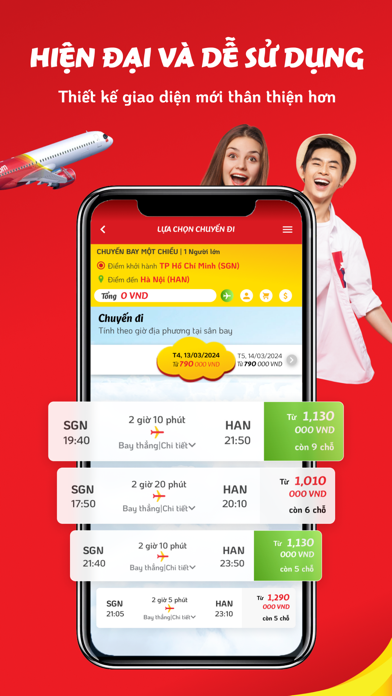 Screenshot #2 pour VietJet Air