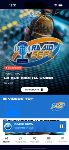 Radio Sepa screenshot