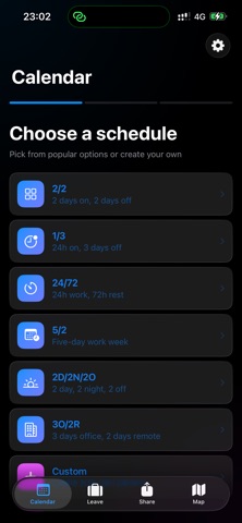 ShiftMap - Shift Calendar Screenshot 1 of 7