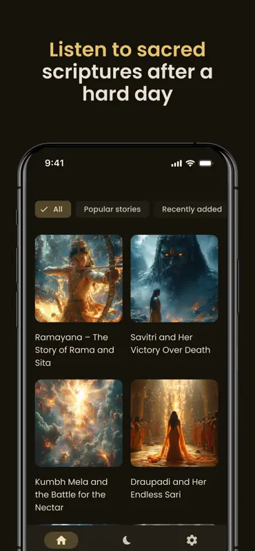 Nidrana: Hindu Stories screenshot 2 of 4