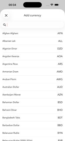 Currency - Value Converter screenshot