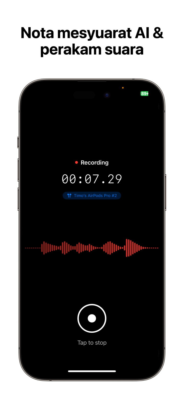 Speakwise - AI Note Taker screenshot 1