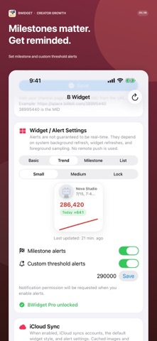 B Widget Screenshot 5 of 6