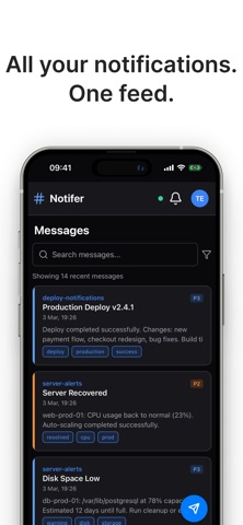 Notifer Mobile Screenshot 1 of 4