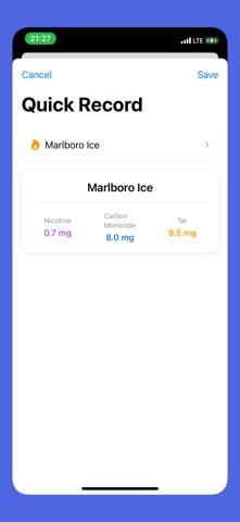 Quit Smoking Vaping Smoke Free iPhone screenshot