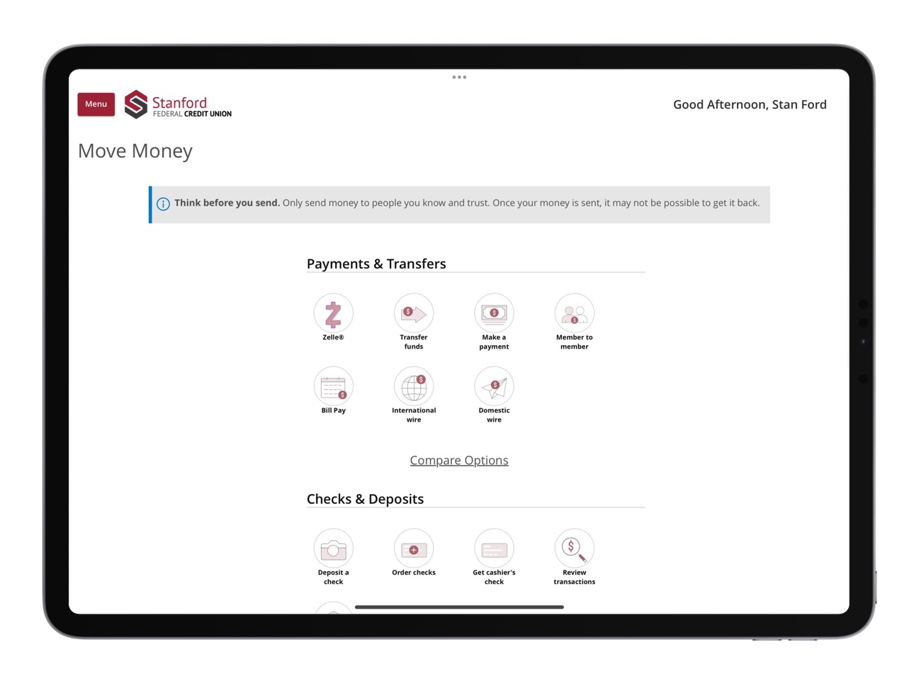 iPad screenshot