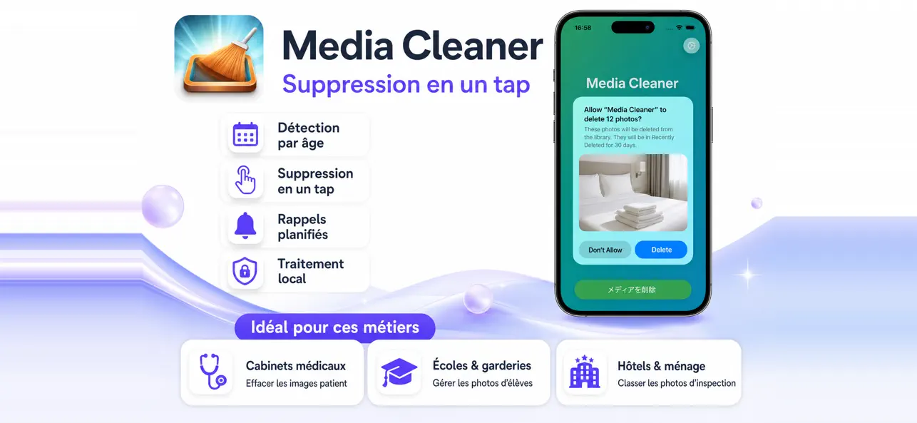 Screenshot #1 pour Media Cleaner
