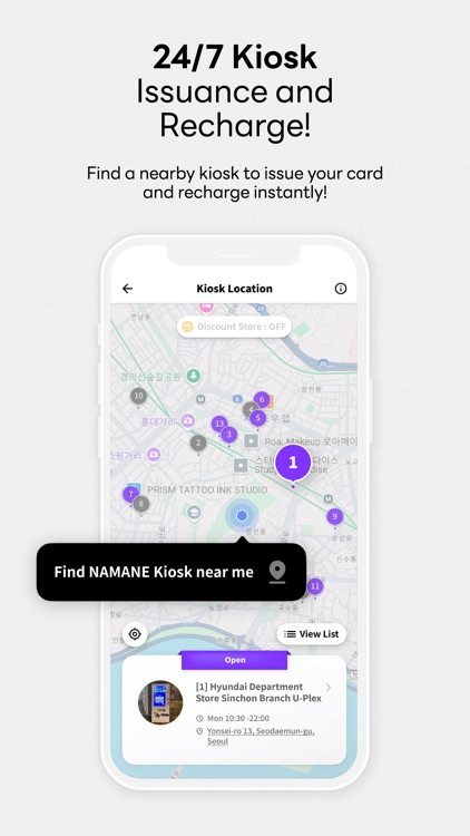 NAMANE: Pay & Transit card