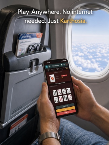 Karthosia - offline card games iPad screenshot