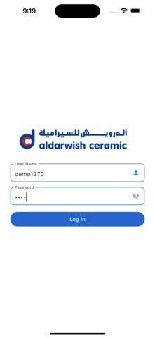 MCA Order App screenshot