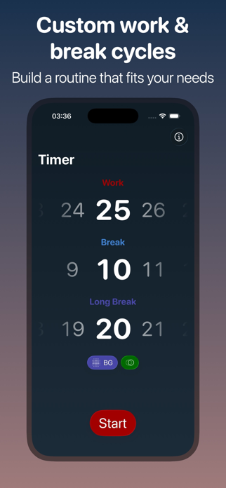 Tomato Timer: Productivity Screenshot 2 of 4