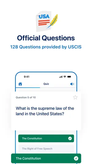 U.S. Citizenship Quiz 2026 screenshot 2