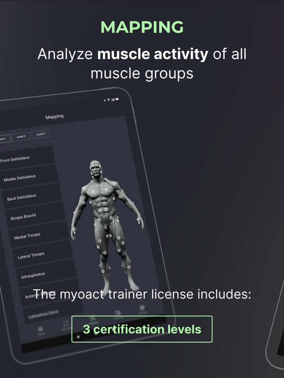 myoact EMG Biofeedbacktraining app screenshot 2
