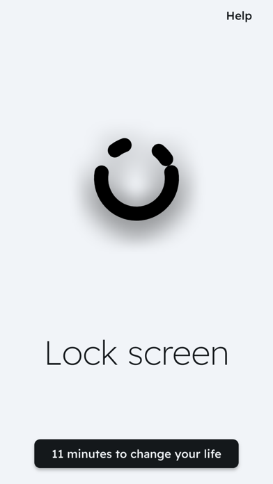 Screen lock - relax from noise Screenshot