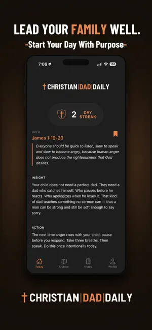 Christian Dad Daily screenshot 1