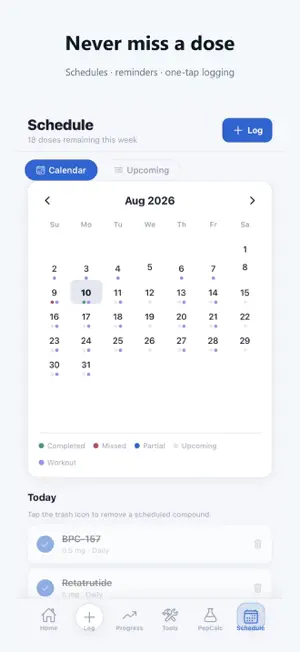 PeptideTrackerPro+ screenshot 4