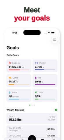Calorie Tracker: Screenshot 3 of 5