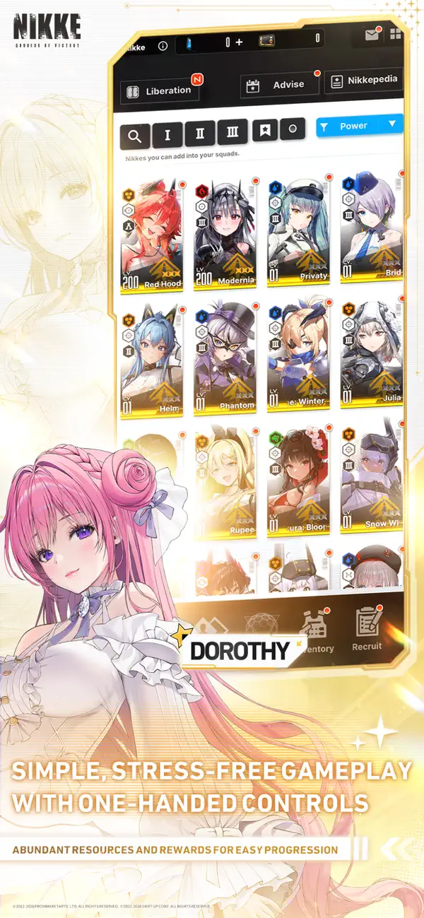 #4. GODDESS OF VICTORY: NIKKE (iOS) Ved: Level Infinite