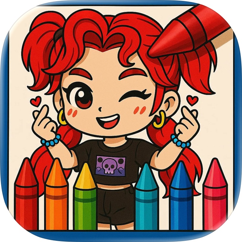 K-POP idols Coloring by Number screenshot 1