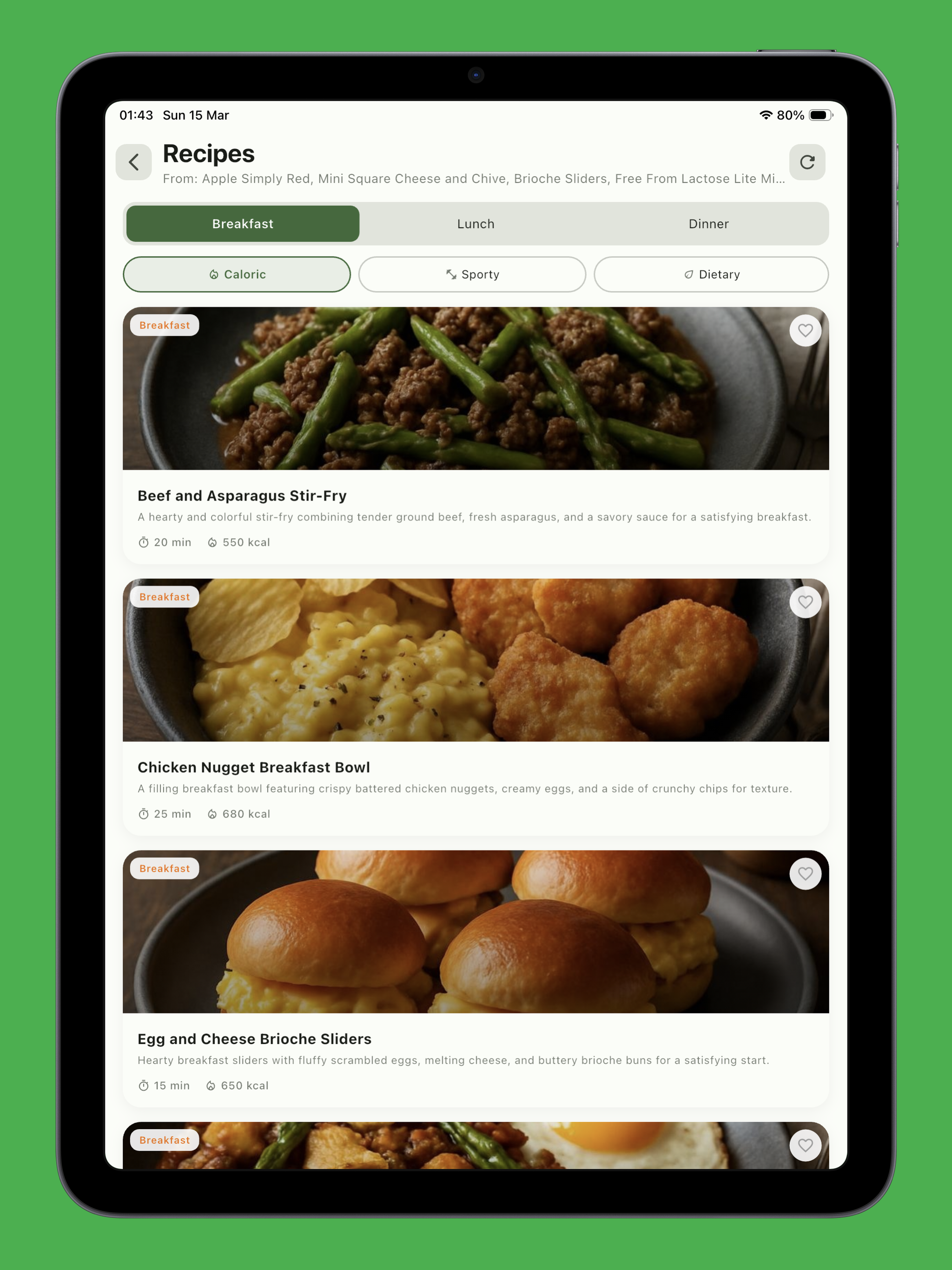 Fridgey: AI Recipe Planner screenshot 7