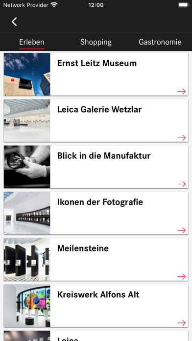 Leica Welt Screenshot