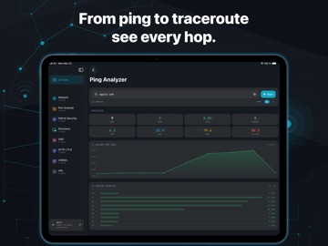 NetTools Pro iPad screenshot