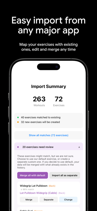 Fitnotes X - Workout Tracker Screenshot 7 of 7