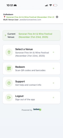 GoRedeem screenshot