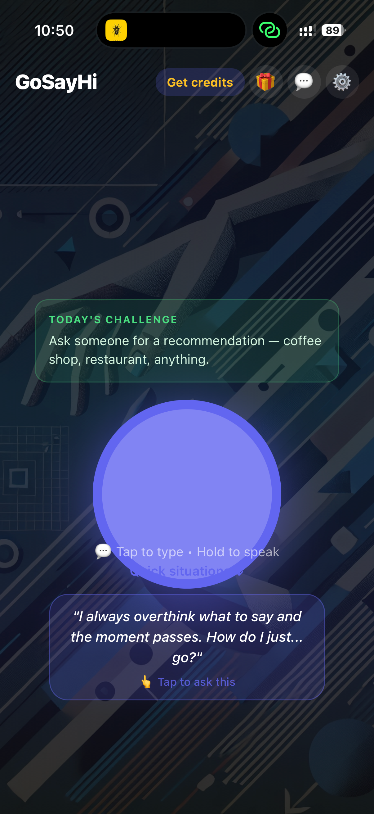 GoSayHi screenshot 4