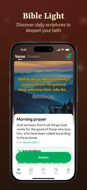 Bible Light - Faith & Prayer screenshot 1