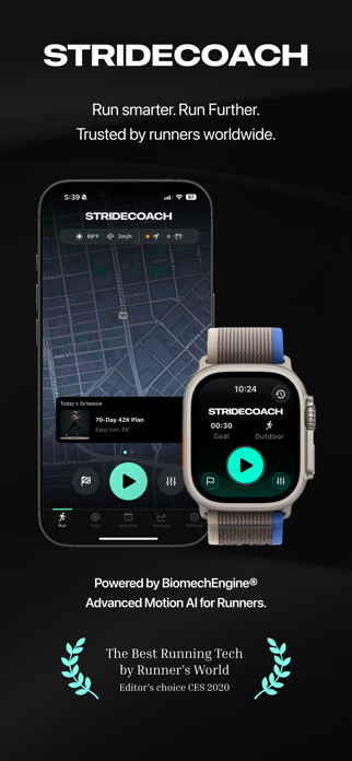StrideCoach - Running Coach Screenshot 1 of 9