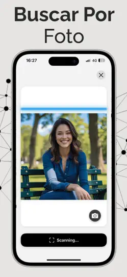 Captura de pantalla de DeepSearch IA: Buscar Personas en iPhone 4
