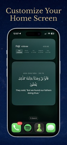 Quran Widgets: Verses & Prayer Screenshot 2 of 9