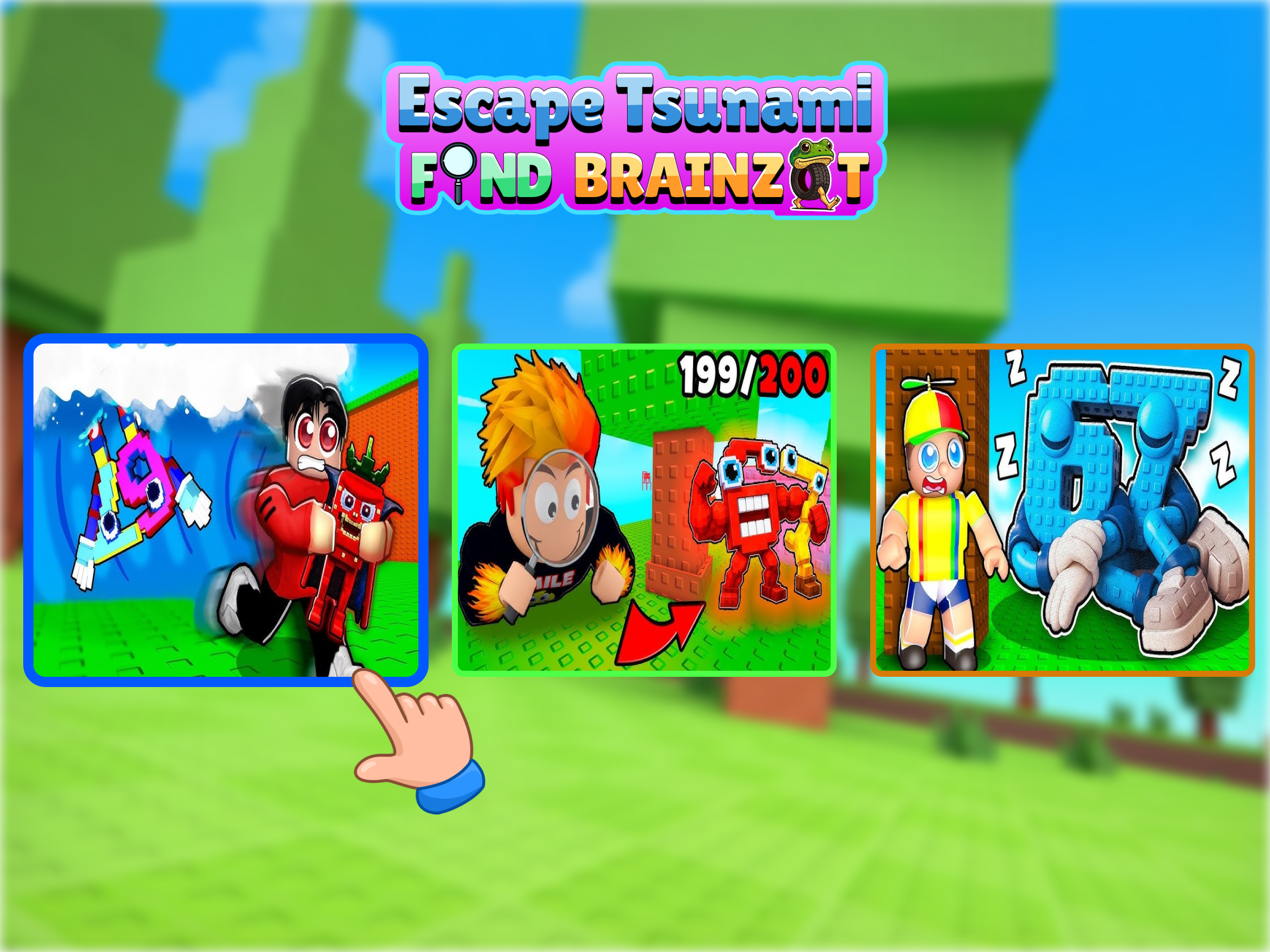 Escape Tsunami: Find Brainzot screenshot 8