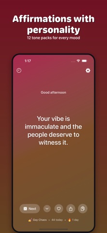 Good Spark - Affirmations Screenshot 2 of 5