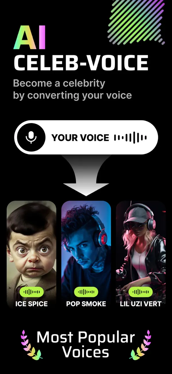 Screenshot #2 pour CelebAI - AI Voice Generator
