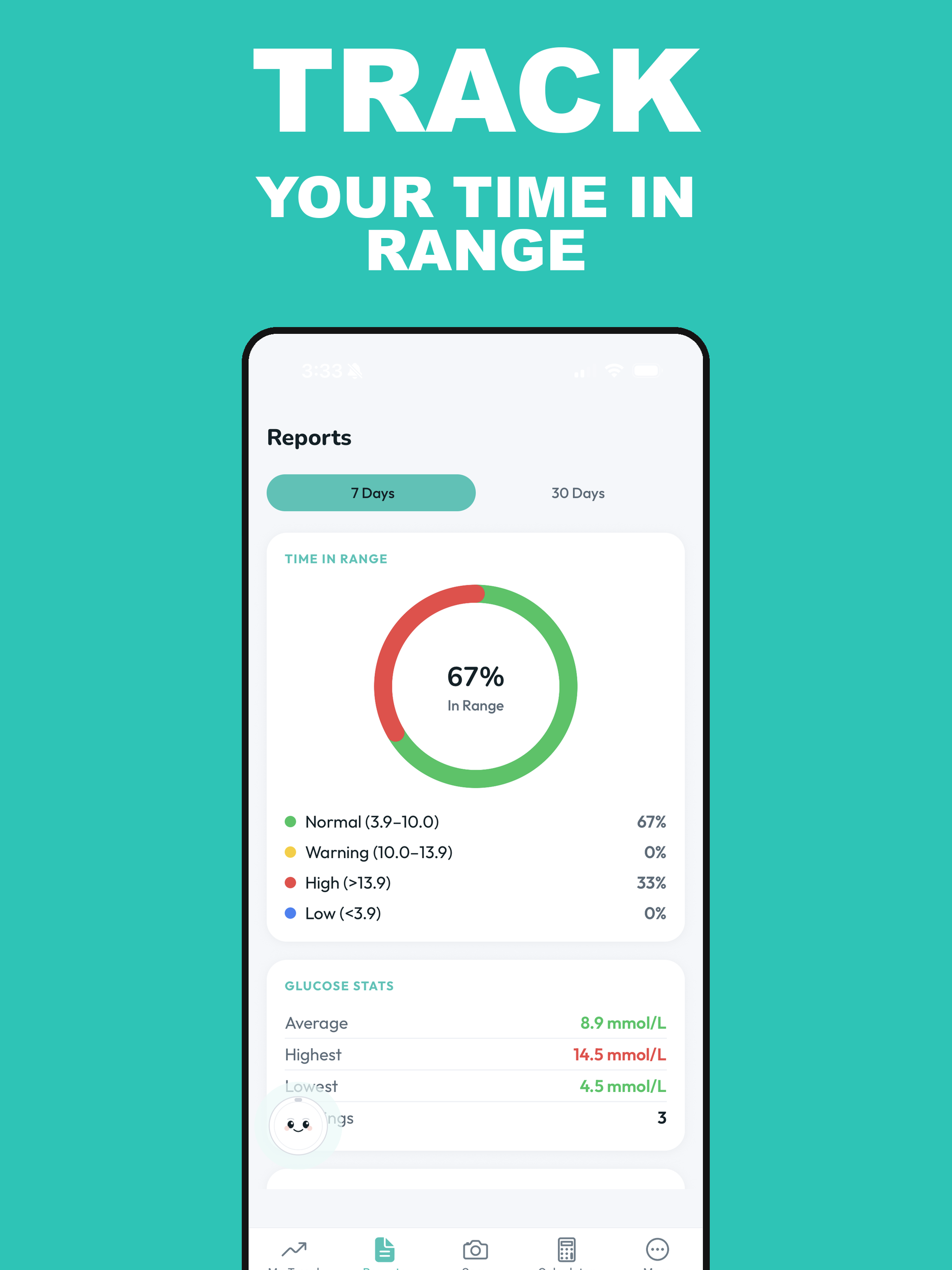 CarbTrack: Diabetes Calculator