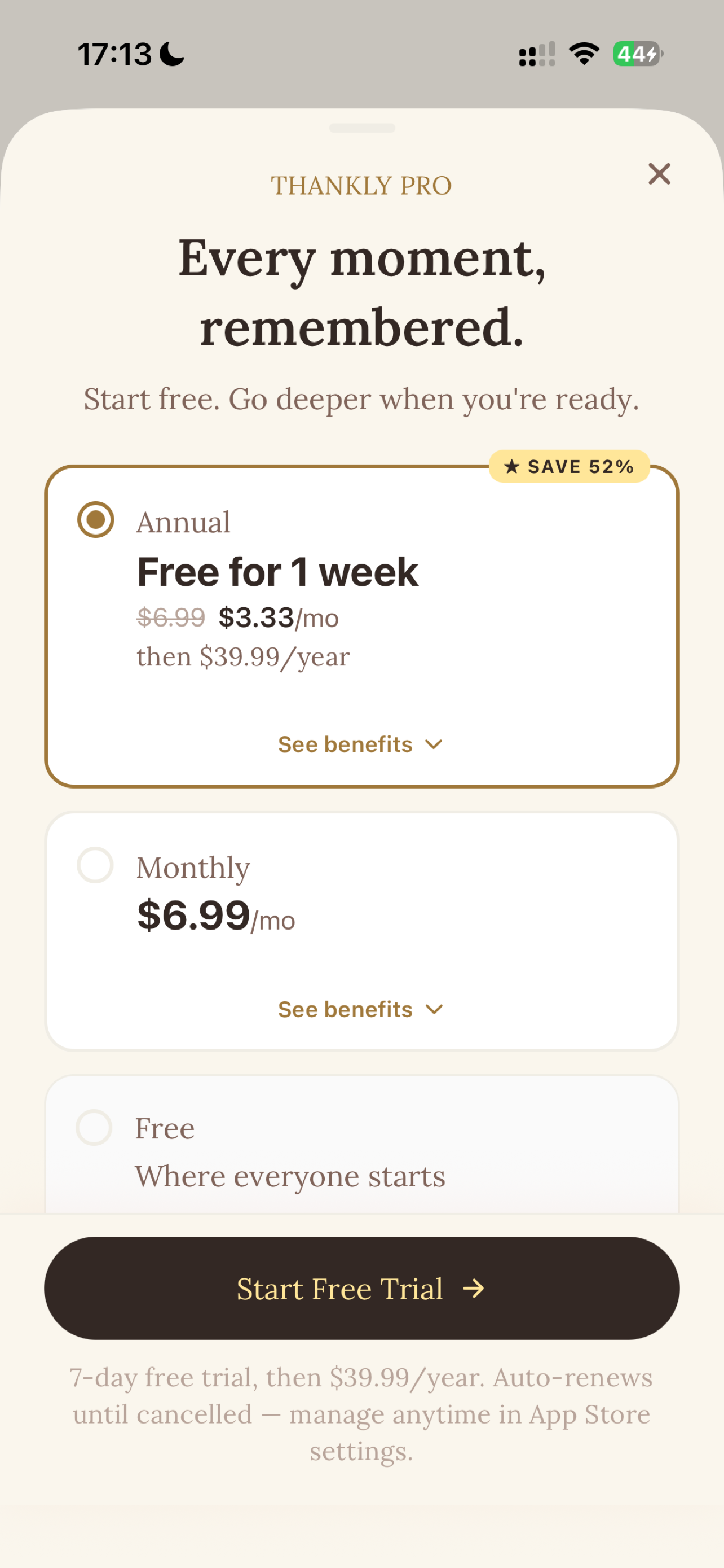 thankly: Voice Journal screenshot 9